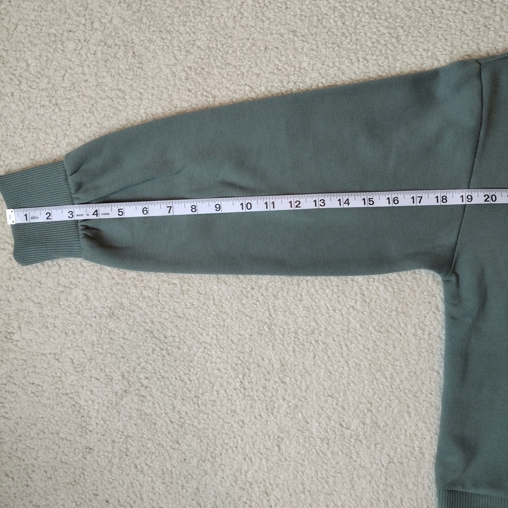 A New Day | Women's Green Quarter-zip Pullover Sweater Jacket - Picture 10 of 12